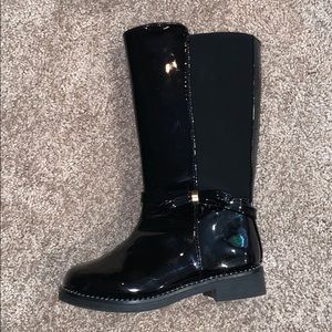 The Children’s Place Black Tall Boots 7T (toddler)